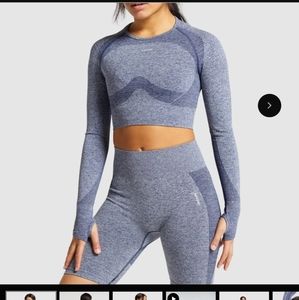 Gymshark Flex Sports Long Sleeve Crop Top